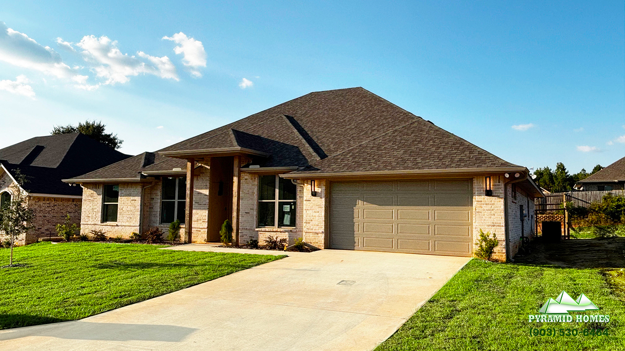 A new Pyramid Homes build in East Texas